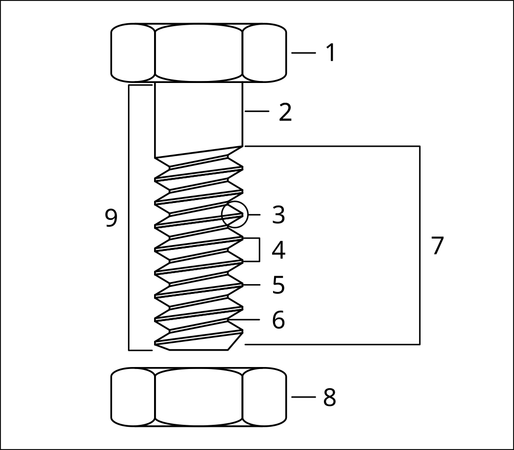 Ejercicio de tornillos.